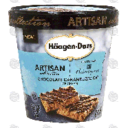 Haagen-Dazs Artisan Collection chocolate caramelized oat ice c14-fl oz