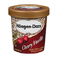 Haagen-Dazs Ice Cream Cherry Vanilla 14-fl oz