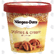 Haagen-Dazs  pralines & cream ice cream 14-fl oz