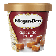 Haagen-Dazs Ice Cream Dulce De Leche Caramel 1-pt