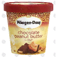 Haagen-Dazs  chocolate peanut butter, chocolate ice cream with14-fl oz