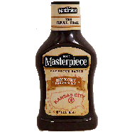 KC Masterpiece  hickory brown sugar bbq sauce 18oz