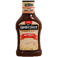 KC Masterpiece Kettle Cooked apple cider vinegar barbecue sauce  17oz