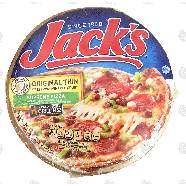 Jack's Original Thin supreme pizza with sausage, pepperoni, gre16.9-oz