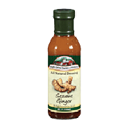 Maple Grove Farms  sesame ginger, all natural dressing  12fl oz