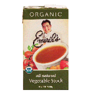 Emeril's Organic all natural vegetable stock 32oz