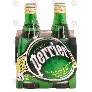 Perrier Sparkling Natural Mineral Water 330 mL 4pk