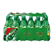 Perrier  sparkling natural mineral water, bottled in France, 1/2-l24pk