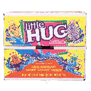 Little Hug  assorted flavored fruit drinks, blue raspberry, grape,20ct