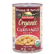 Westbrae Organic garbanzo beans, vegetarian  15oz