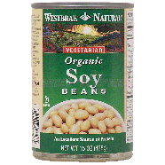 Westbrae Vegetarian high protein organic soy beans 15oz