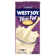 West Soy  vanilla soymilk 32fl oz