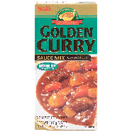 S & B  golden curry sauce mix medium hot 3.5oz