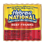 Hebrew National Franks Beef 7 Ct 12oz