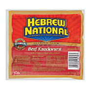 Hebrew National Knockwurst Beef 4 Ct 12oz