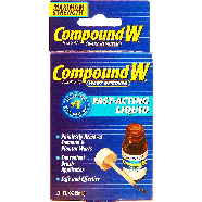 Compound W  wart remover, salicylic acid, fast-acting liquid 0.31fl oz