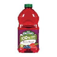 Old Orchard 100% Juice Bottled 100% Juice  Apple Berry Blend 64fl oz