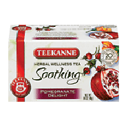 Teekanne Soothing pomegranate delight herbal wellness tea, caffe1.41oz