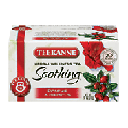 Teekanne Soothing rosehip & hibiscus herbal wellness tea, caffei2.12oz
