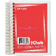 Top Flight The Chub 5 1/2 x 4 in, 200 sheets, narrow rule, white pa1ct