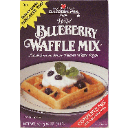 Classique Fare  wild blueberry waffle mix, complete with eggs and 16oz