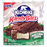 Klondike Kandy Bars mint fudge cookie light ice cream topped w11-fl oz