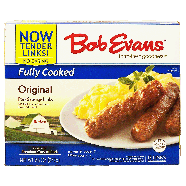 Bob Evans  fully cooked original pork sausage links, 12 links 9.6oz