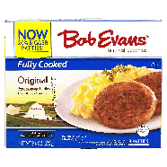 Bob Evans  fully original pork sausage patties, 8 patties 9.6oz