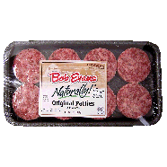 Bob Evans Naturally! original patties, pork sausage 12oz