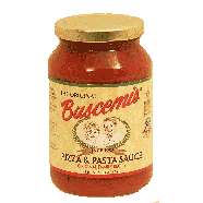 Buscemi's  pizza & pasta sauce original family recipe 15.5oz