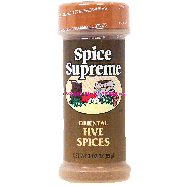 Spice Supreme  oriental five spices 3.5oz
