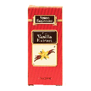 Spice Supreme  extract, pure vanilla 1fl oz