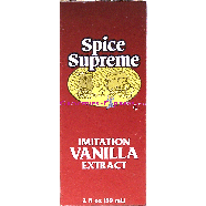 Spice Supreme  extract, vanilla imitation 2fl oz