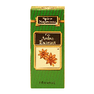 Spice Supreme  extract, pure anise 2fl oz