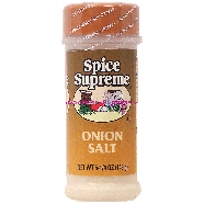 Spice Supreme  onion salt 5.25oz
