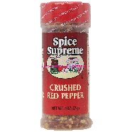 Spice Supreme  red peppers, crushed  2oz