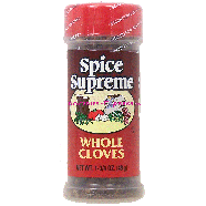 Spice Supreme  cloves, whole  1.75oz