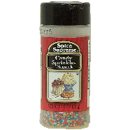 Spice Supreme  candy sprinkles nonpareils 2.5oz