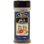 Spice Supreme  pepper, whole black 2.25oz