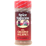 Spice Supreme  allspice, pure ground 2.75oz