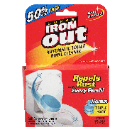 Iron Out  automatic toilet bowl cleaner, repels rust, triple pack3.2oz