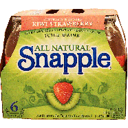 Snapple All Natural kiwi strawberry juice drink, 16-fl. oz. 6pk