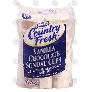Dean's Country Fresh vanilla and chocolate light ice cream, 1236-fl oz