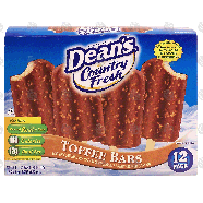 Dean's Country Fresh toffee bars; toffee flavored ice cream in30-fl oz