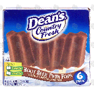 Dean's Country Fresh root beer twin pops, 6 pack 15-fl oz