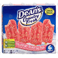 Dean's Country Fresh strawberry shortcake bars; cake coated st18-fl oz