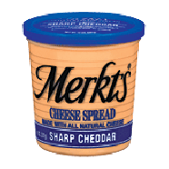 Merkts Cheese Spread Sharp Cheddar Cold Pack  14oz
