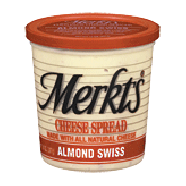 Merkts Cheese Spread Almond Swiss Cold Pack  14oz