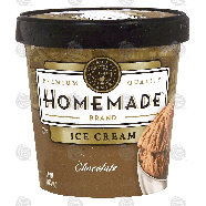 Homemade  chocolate ice cream 1-pt