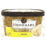 Homemade  vanilla ice cream 1.5-qt
